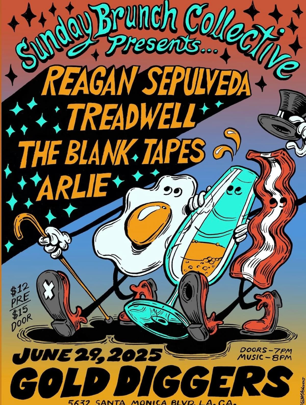 Reagan Sepulveda / Treadwell / The Blank Tapes / Arlie