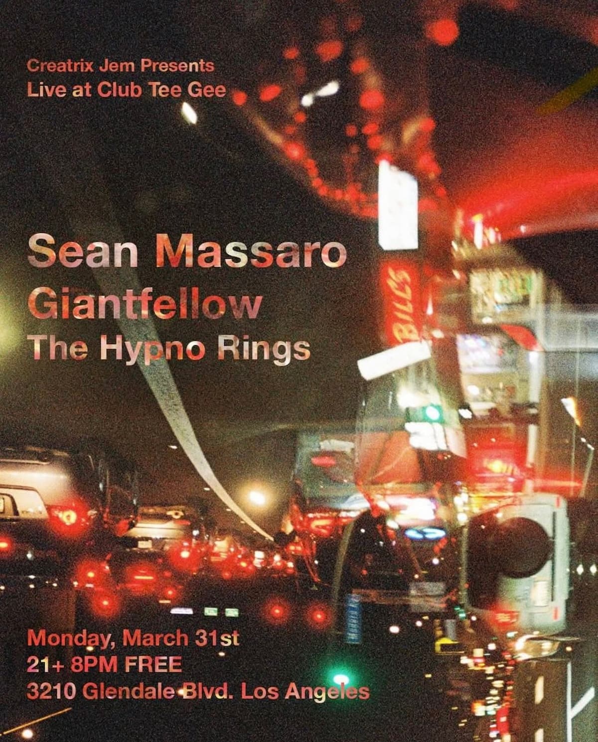 Sean Massaro / Giantfellow / The Hypno Rings