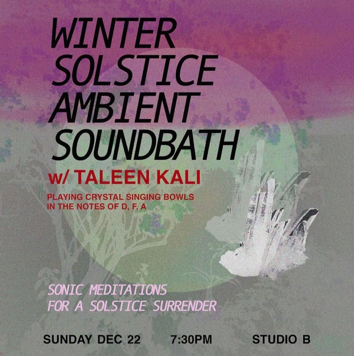 Winter Solstice Ambient Soundbath