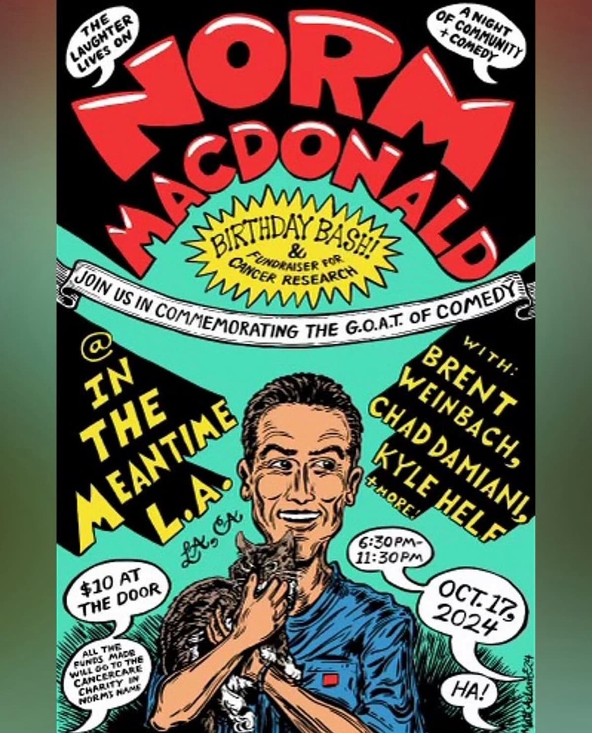 Norm Macdonald Birthday Bash