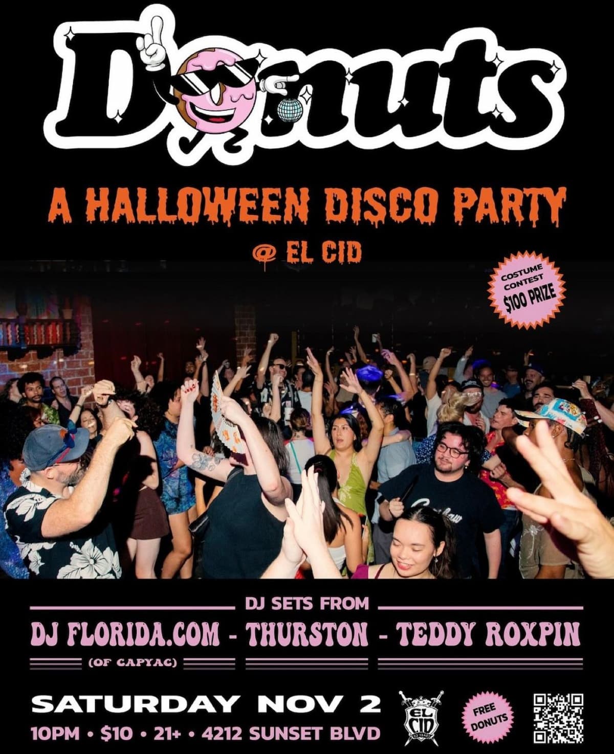 DONUTS: A Halloween Disco Party