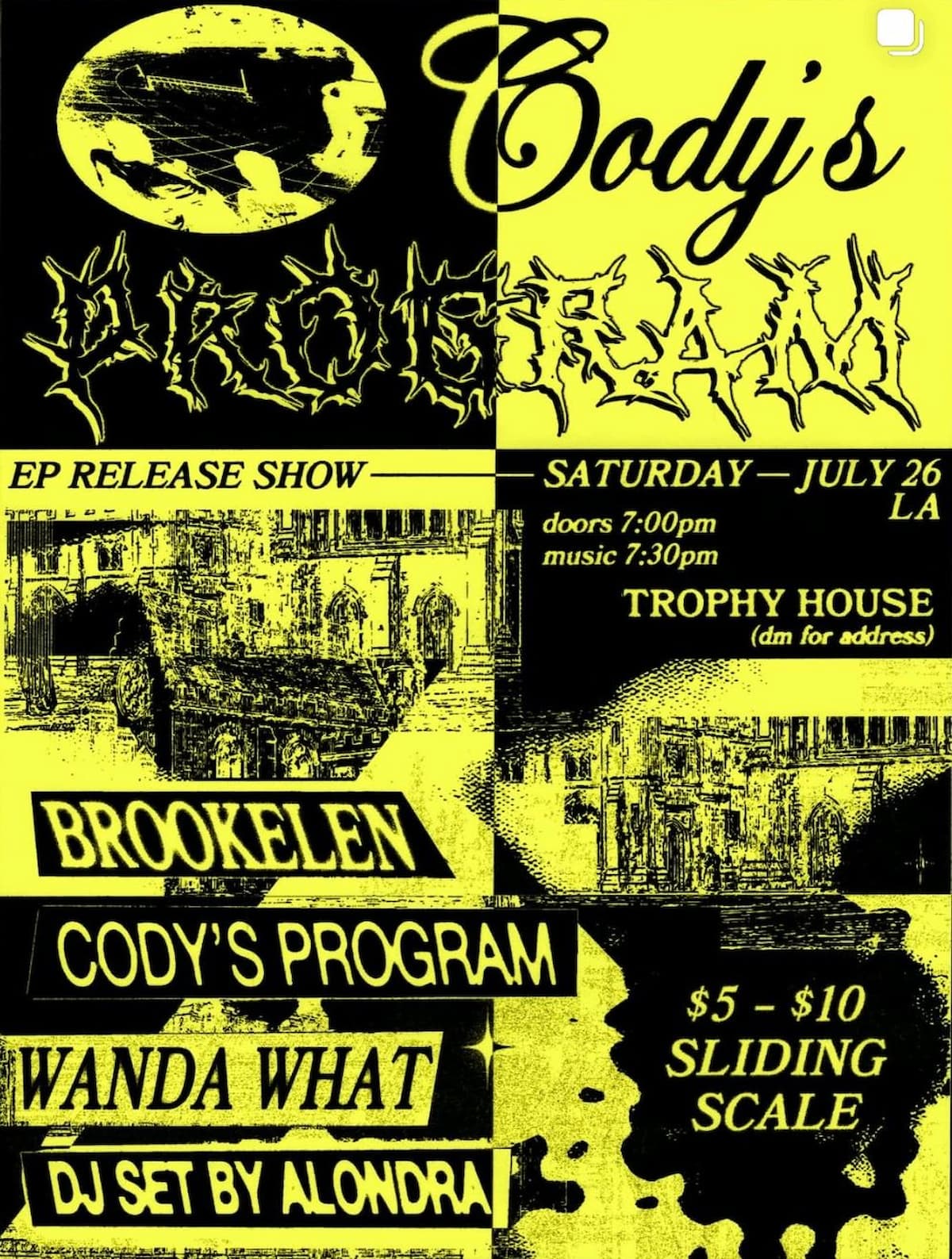 Brookelen / Cody’s Program / Wanda What / DJ Alondra 