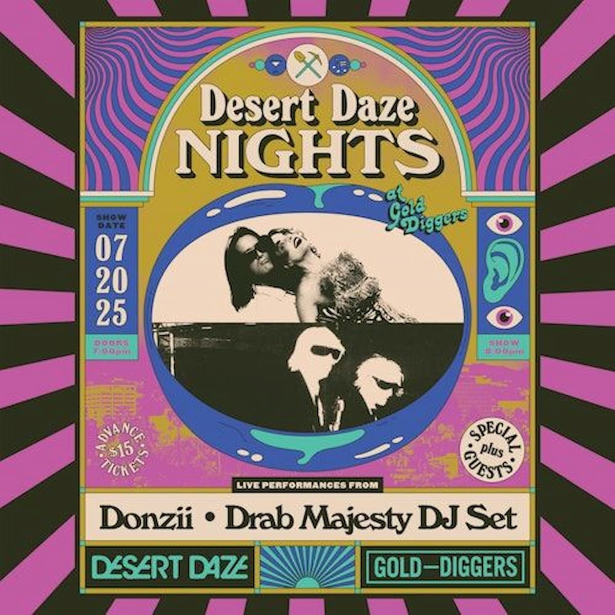 Donzii / Drab Majesty (DJ set)