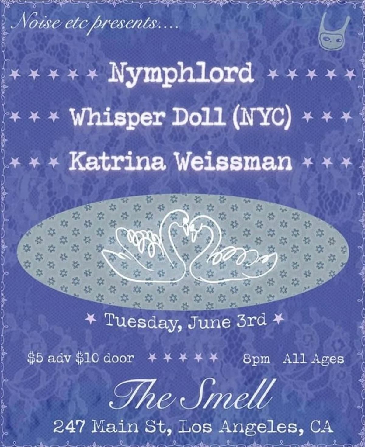 Nymphlord / Whisper Doll (NYC) / Katrina Weissman