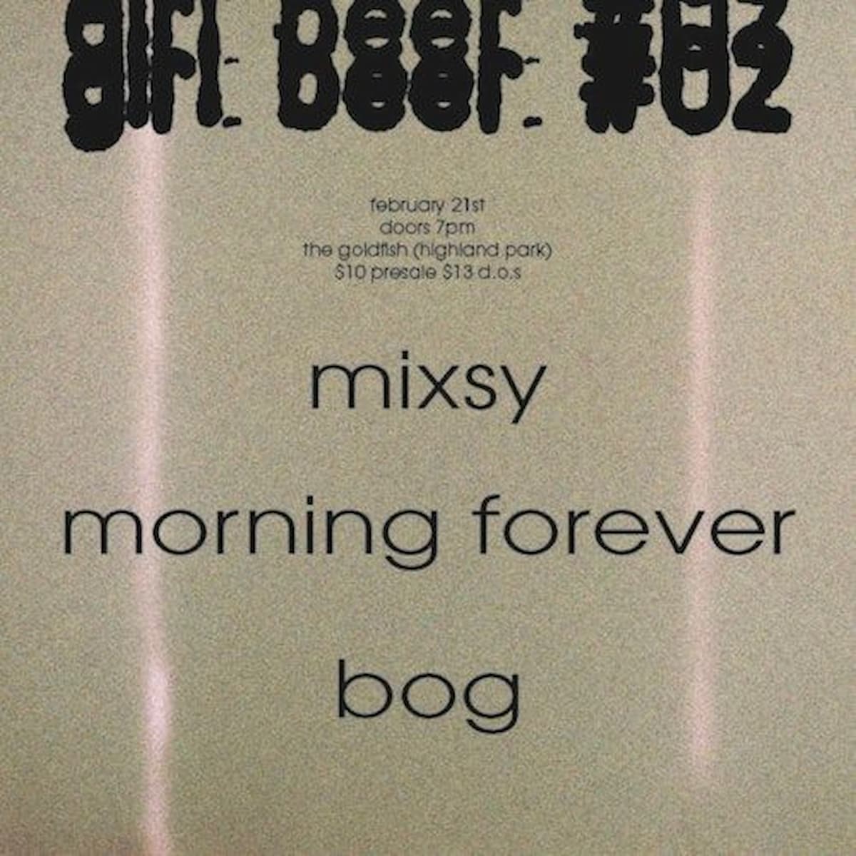 Mixsy / Morning Forever / Bog