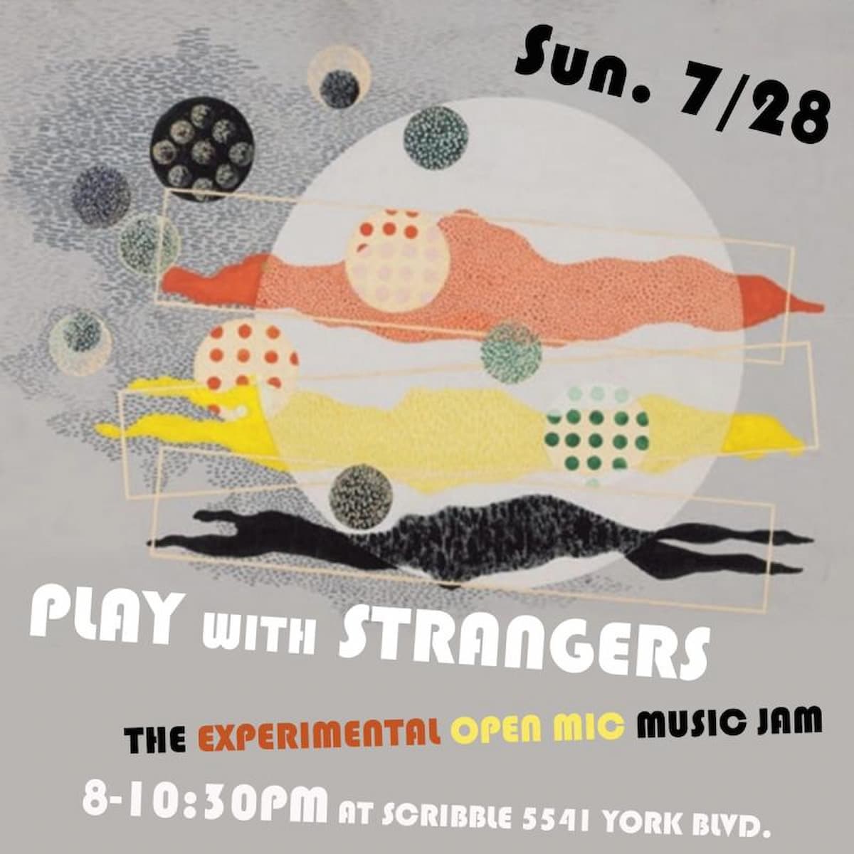 Play With Strangers: Experimental Open Mic Musical Jam