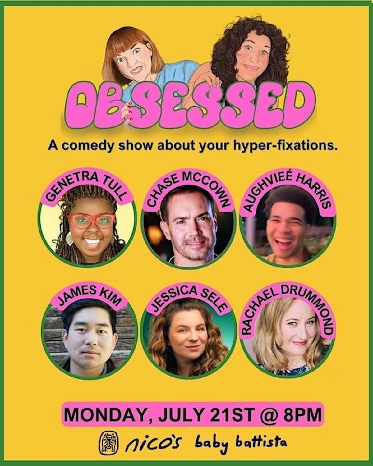 OBSESSED - A comedy show about your hyperfixations