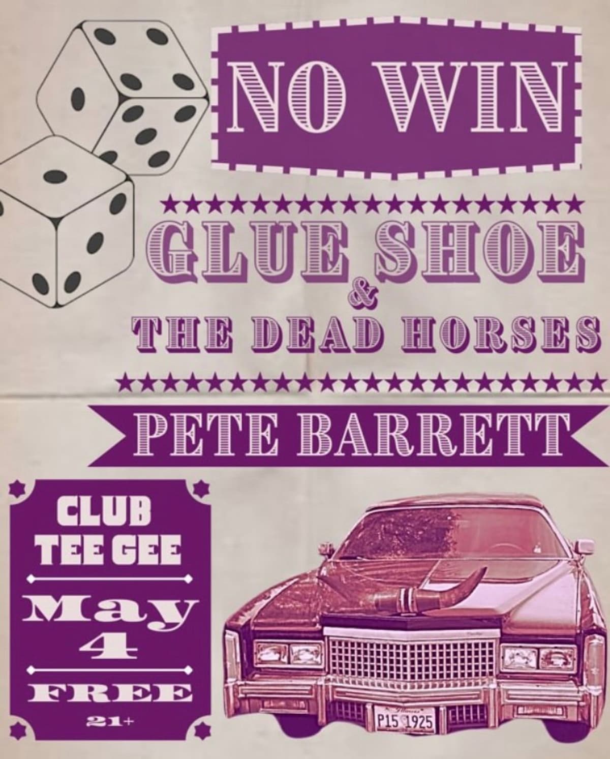 No Win / Glue Shoe / The Dead Horses