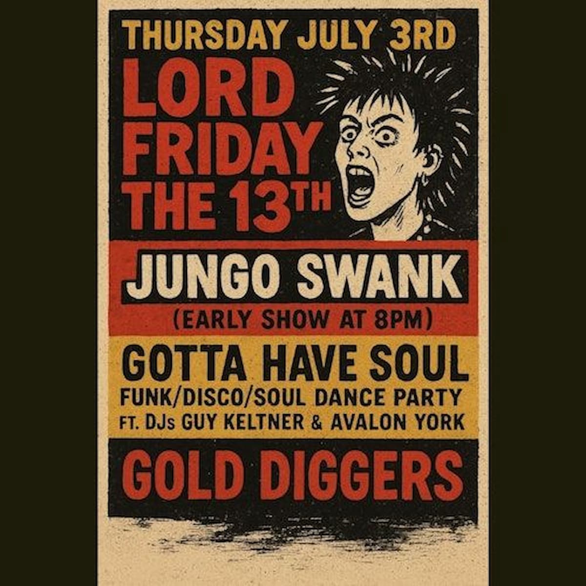 Lord Friday the 13th / Jungo Swank