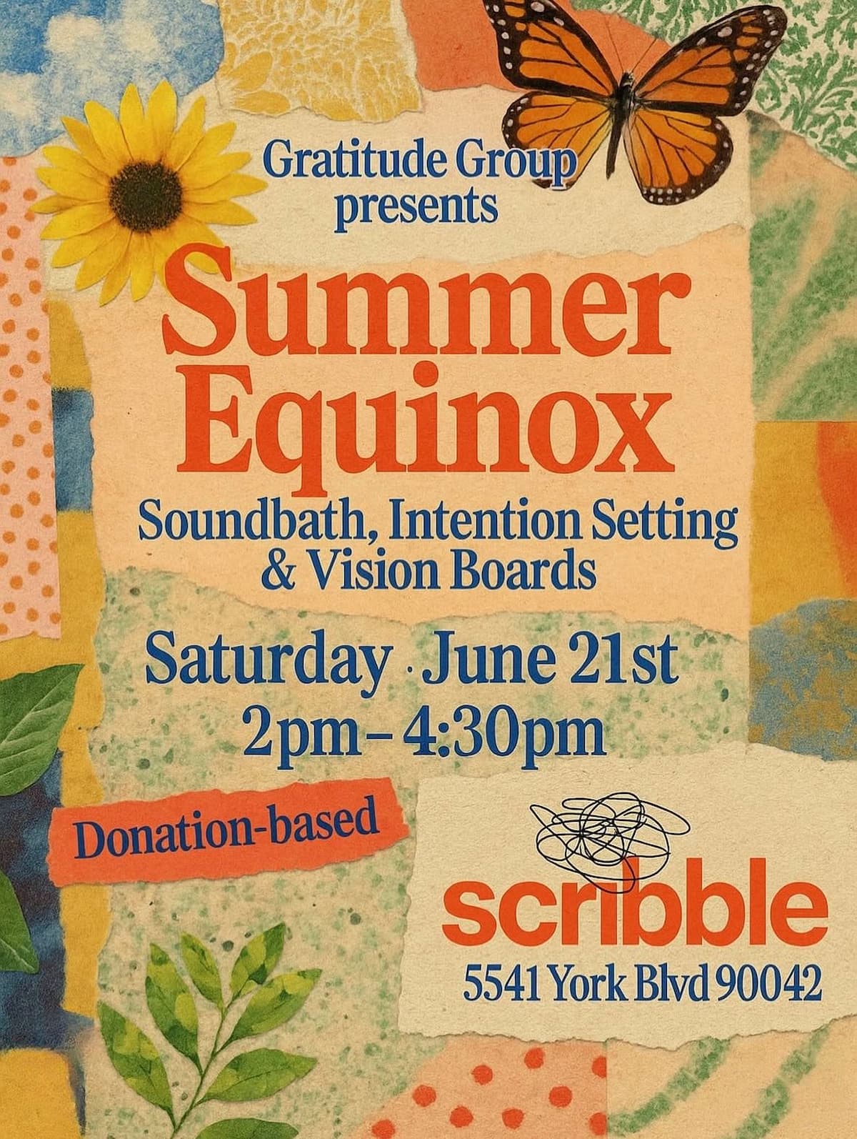 Gratitude Group - Summer Equinox