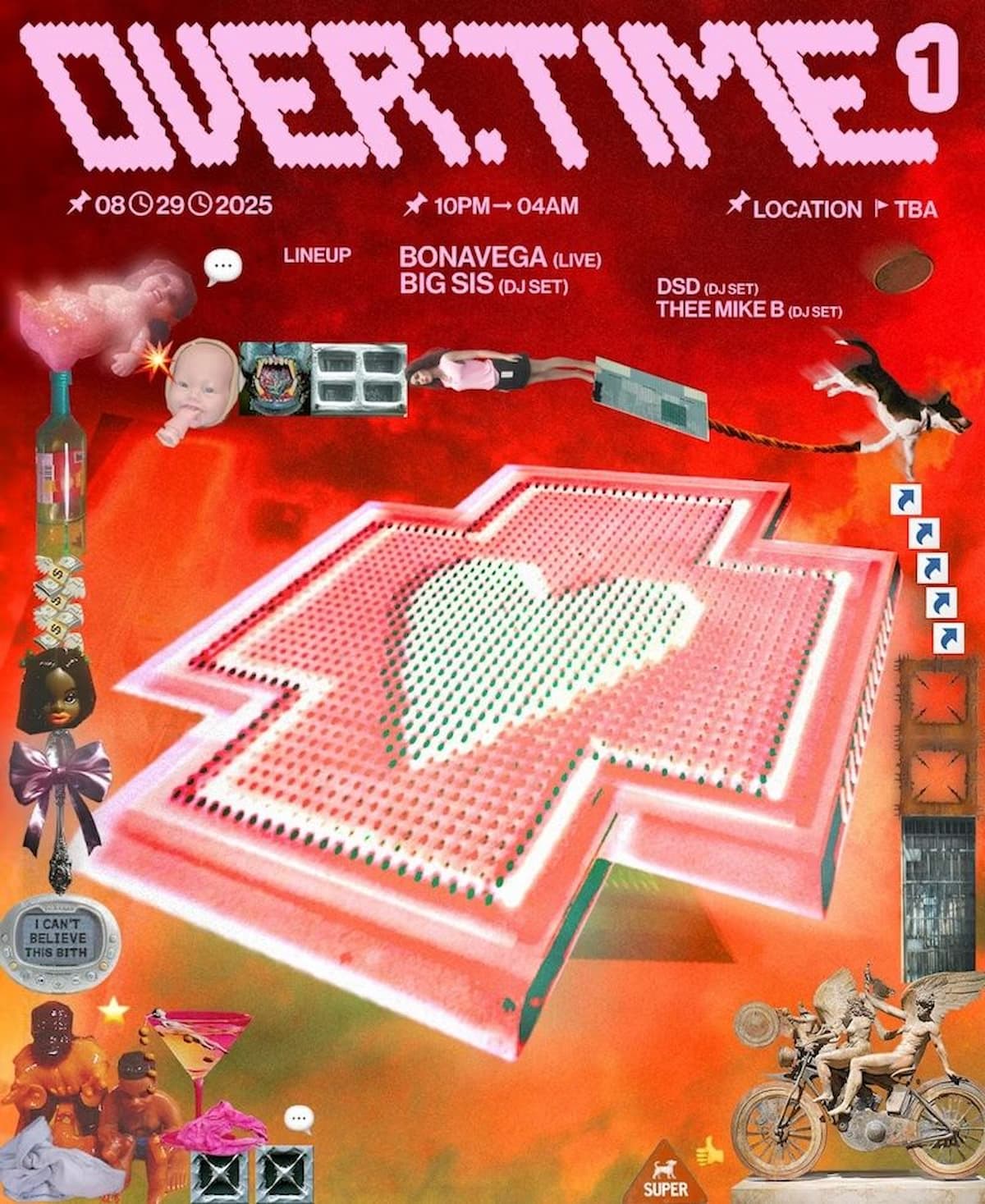 OVERTIME with Bonavega / Big Sis / Thee Mike B / DSD