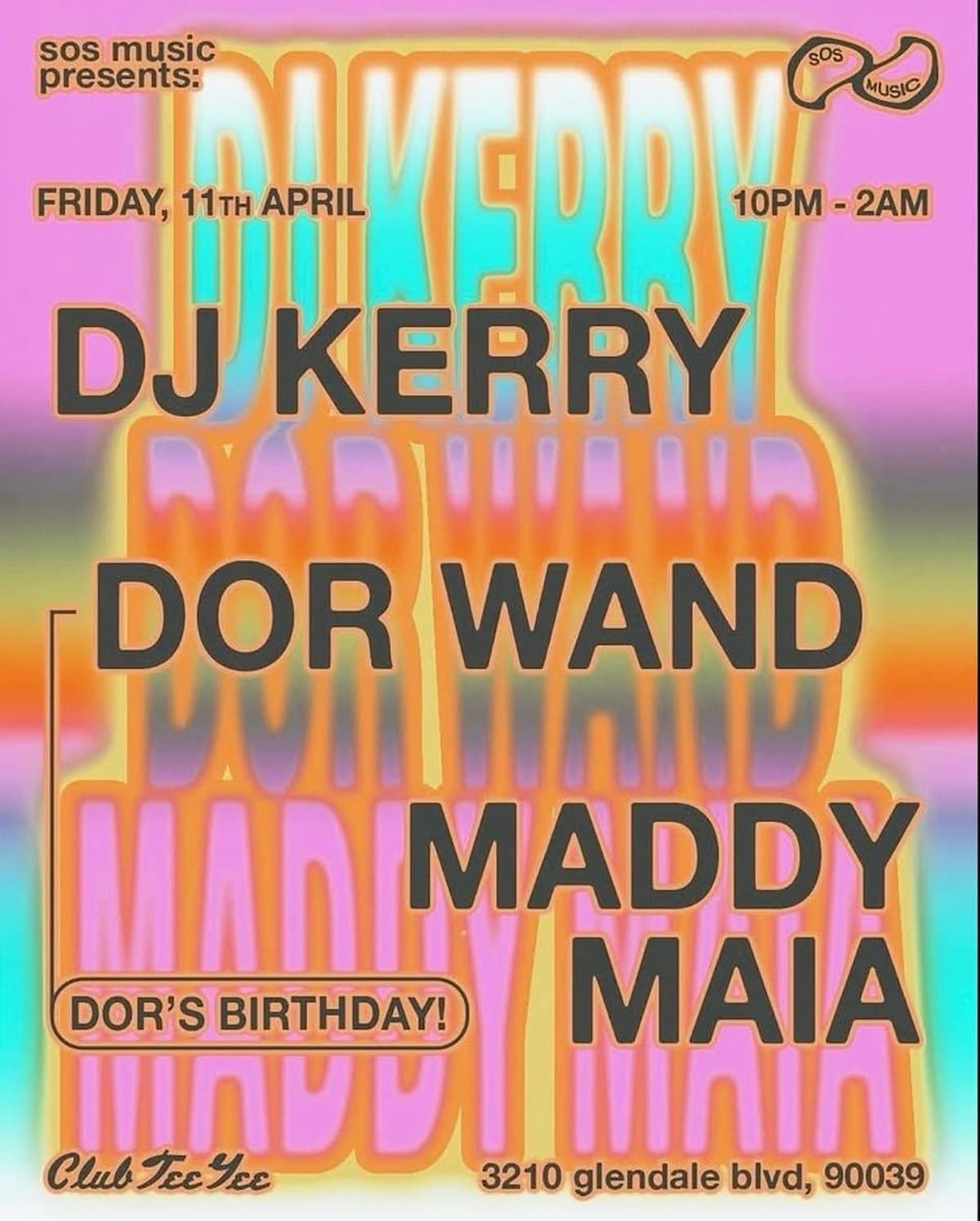 DJ Kerry / Dor Wand / Maddy Maia