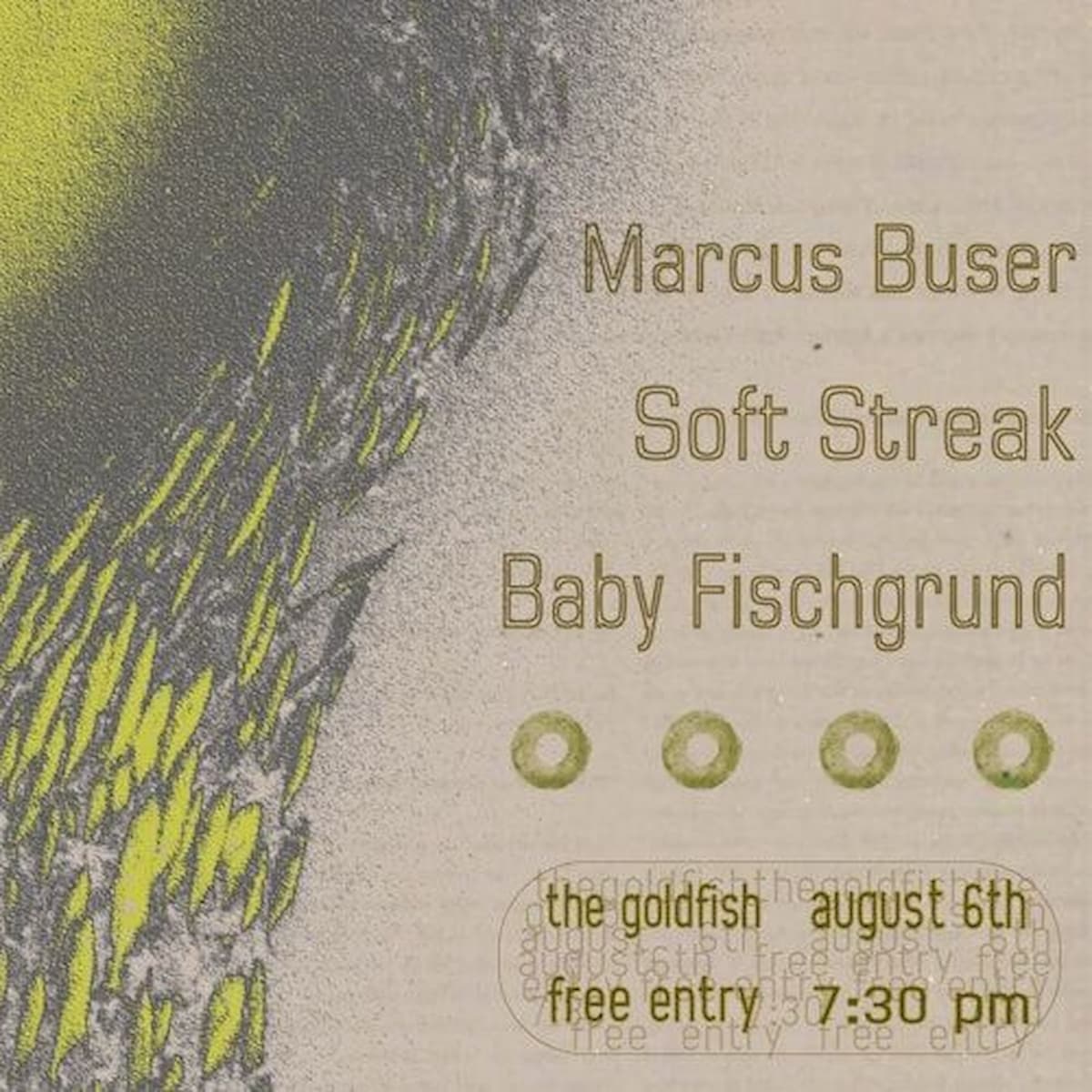 Marcus Buser / Soft Streak / Baby Fischgrund