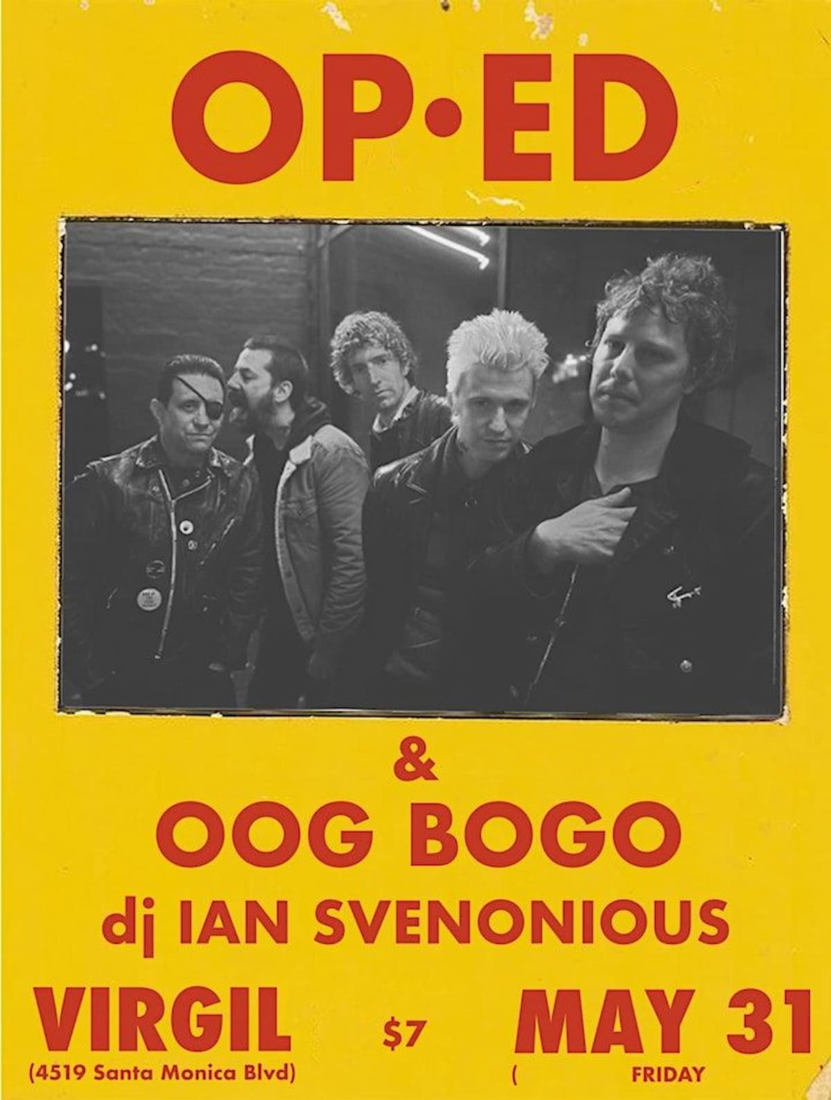Op-Ed / Oog Bogo Live / DJ Ian Svenonious