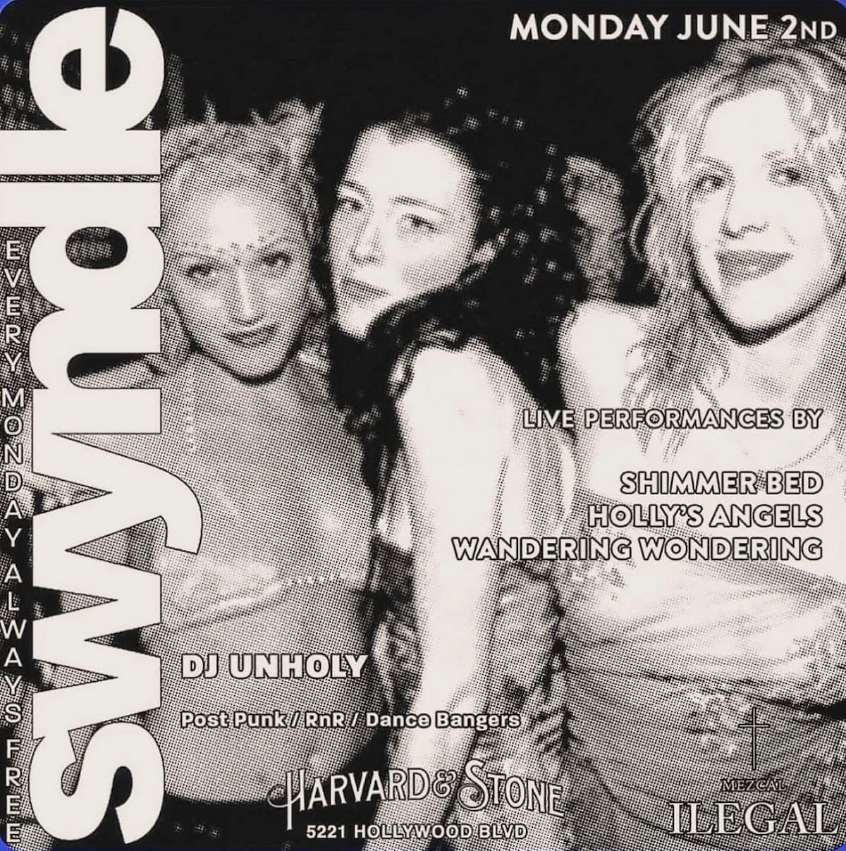 Shimmer Bed / Holly’s Angels / Wandering Wondering / DJ Unholy