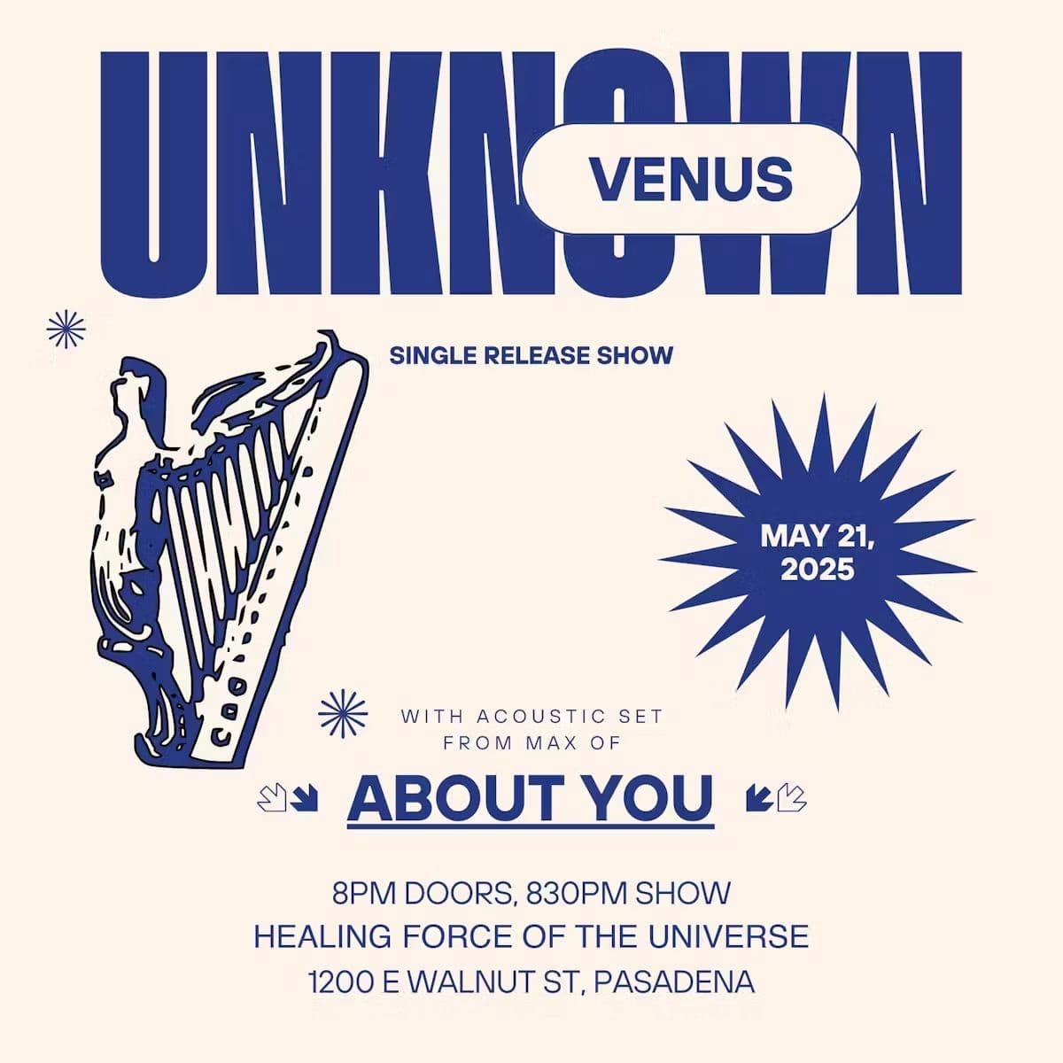Unknown Venus / About You