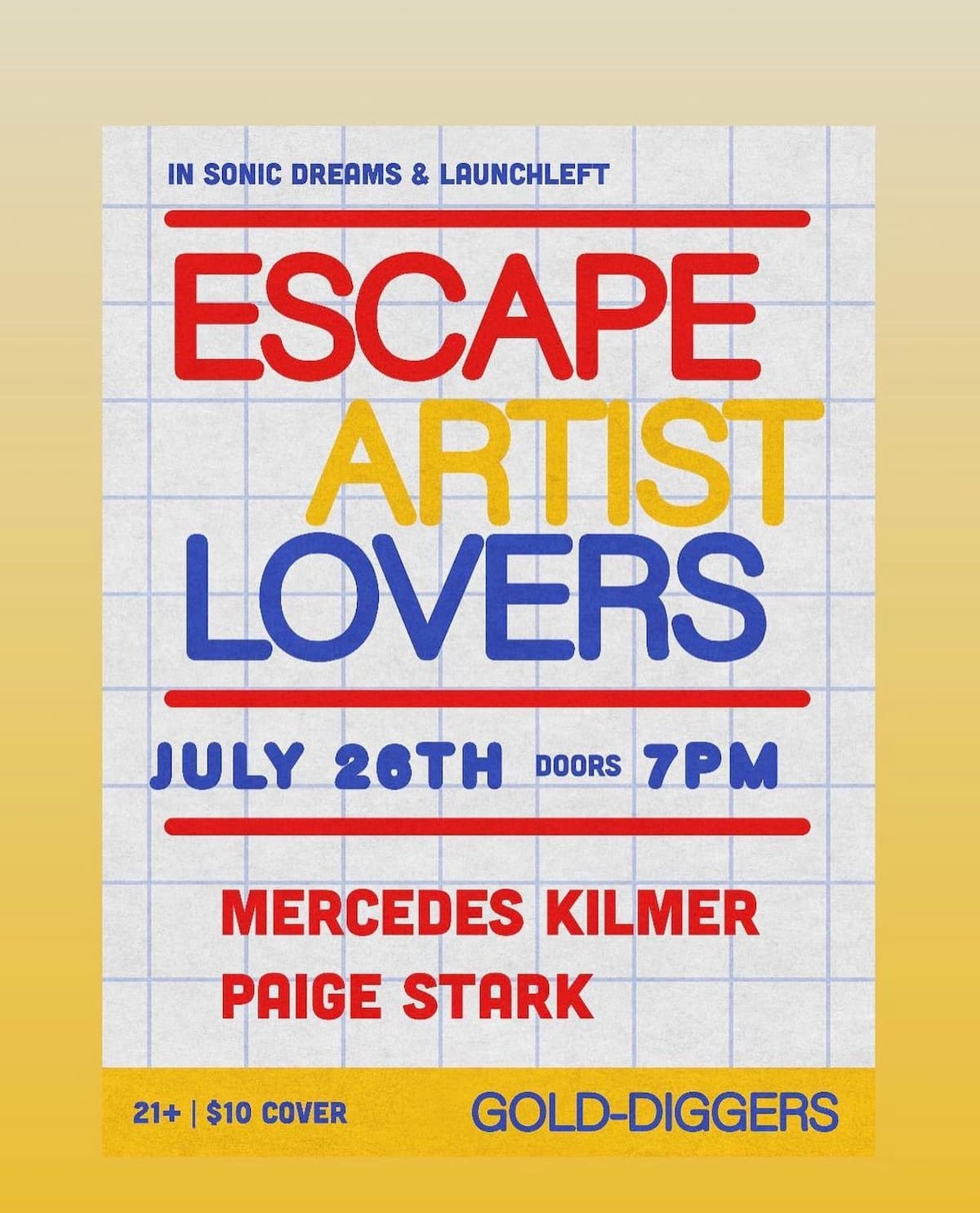 Escape Artist Lovers / Mercedes Kilmer / Paige Stark