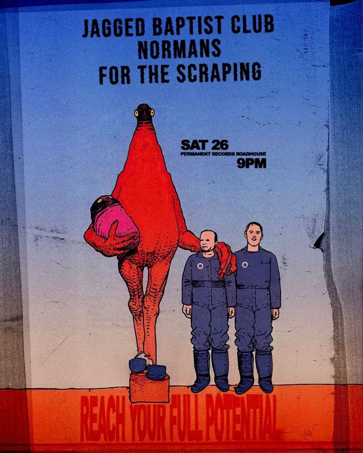 Jagged Baptist Club / Normans / For the Scraping