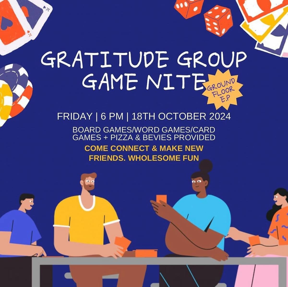 Gratitude Group Game Night