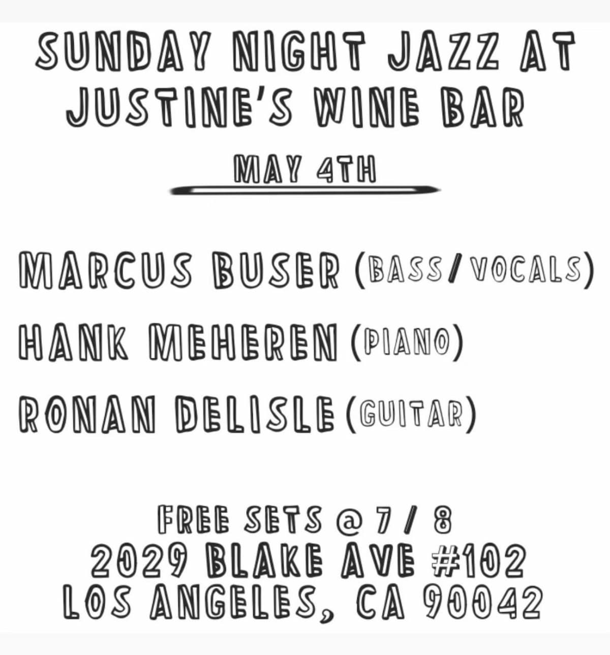 Sunday Night Jazz