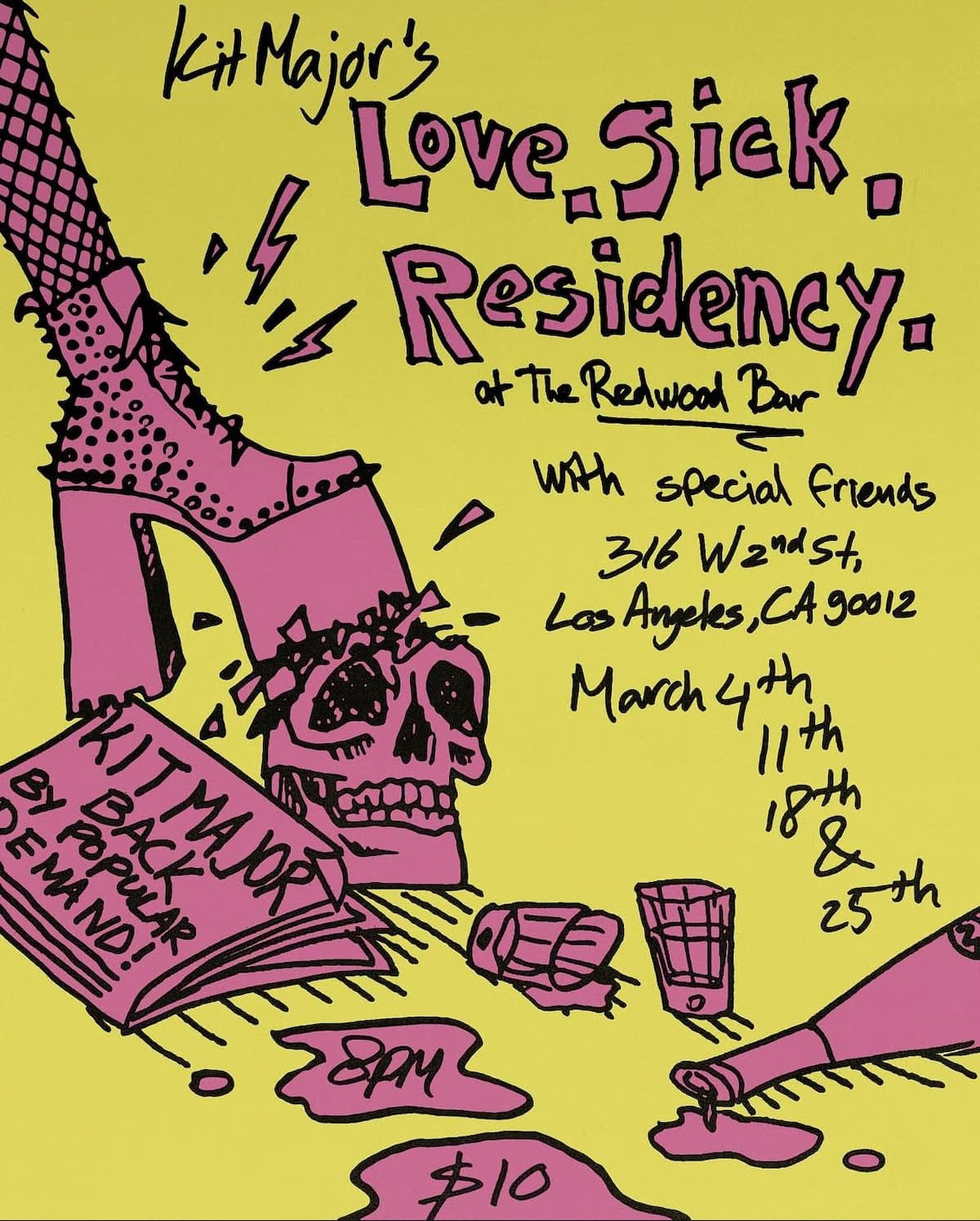 Kit Major's Love Sick Residency