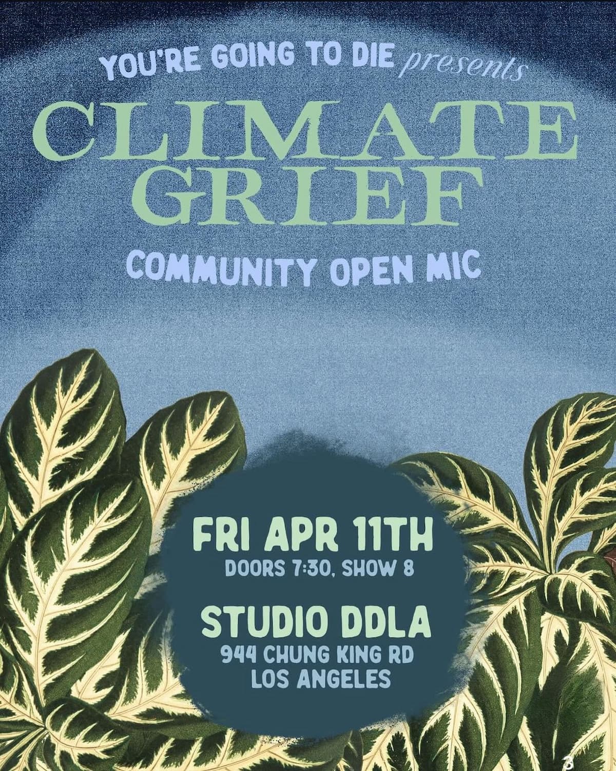 Climate Grief Community Open Mic