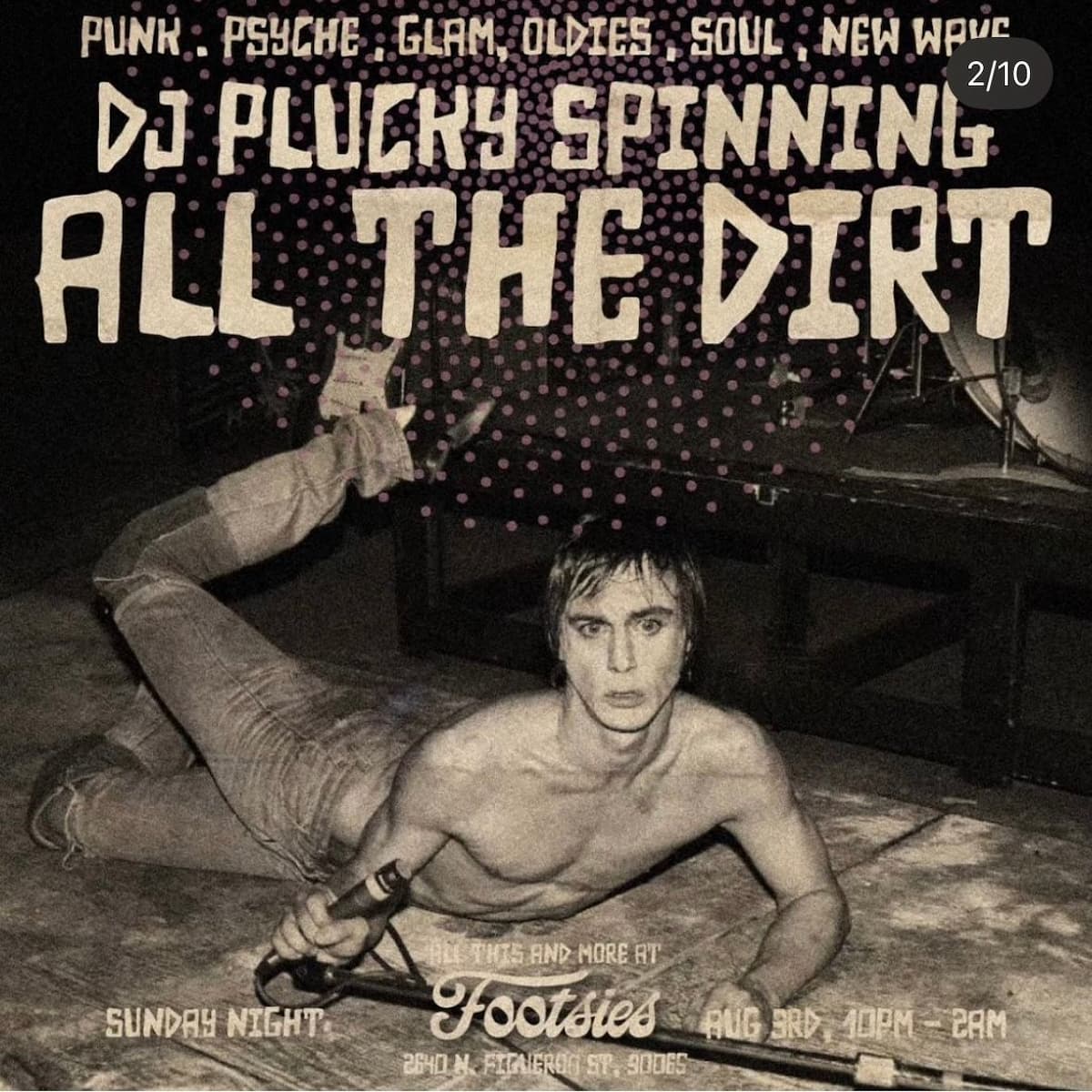 Plucky Spinning All the Dirt