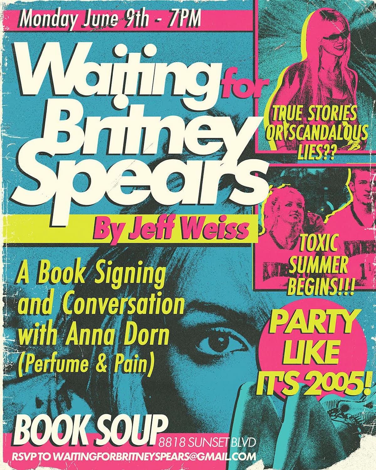 Waiting for Britney Spears - A Book Signing and Conversation