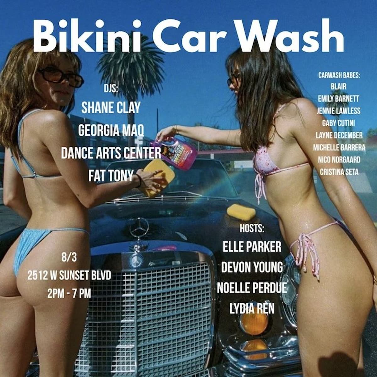 Bikini Car Wash & Tailgate Party