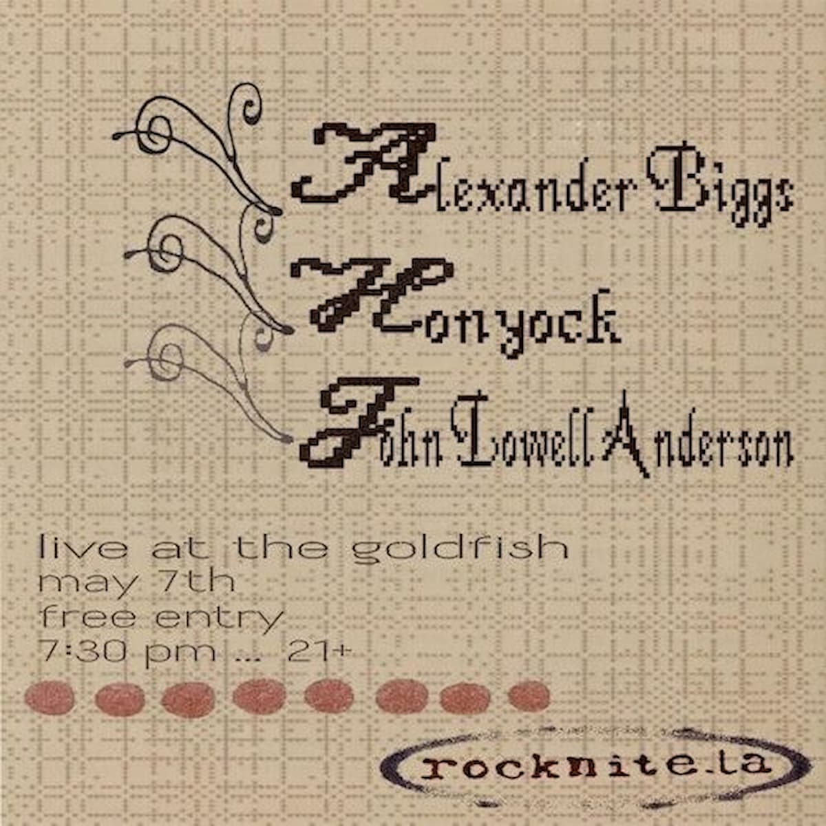 Alexander Biggs / Honyock / John Lowell Anderson