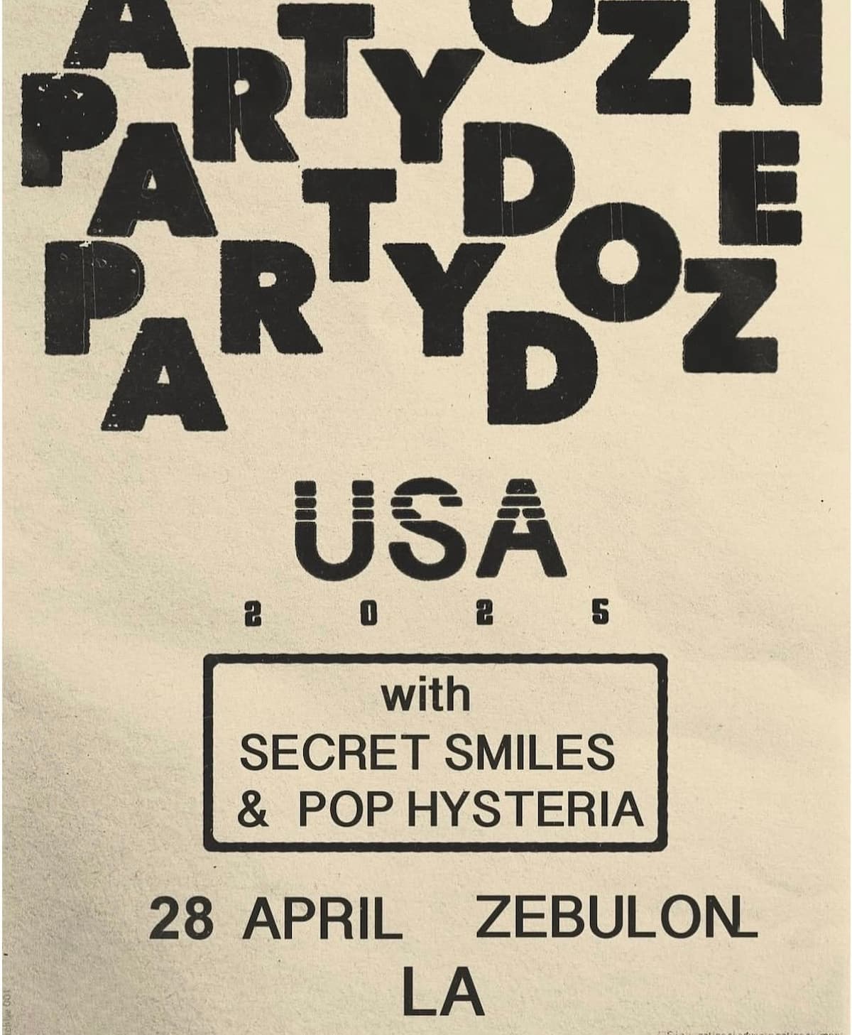 Party Dozen / Secret Smiles / Pop Hysteria