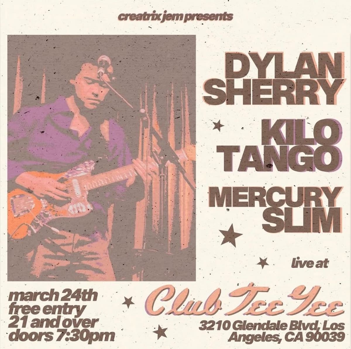 Dylan Sherry / Kilo Tango / Mercury Slim