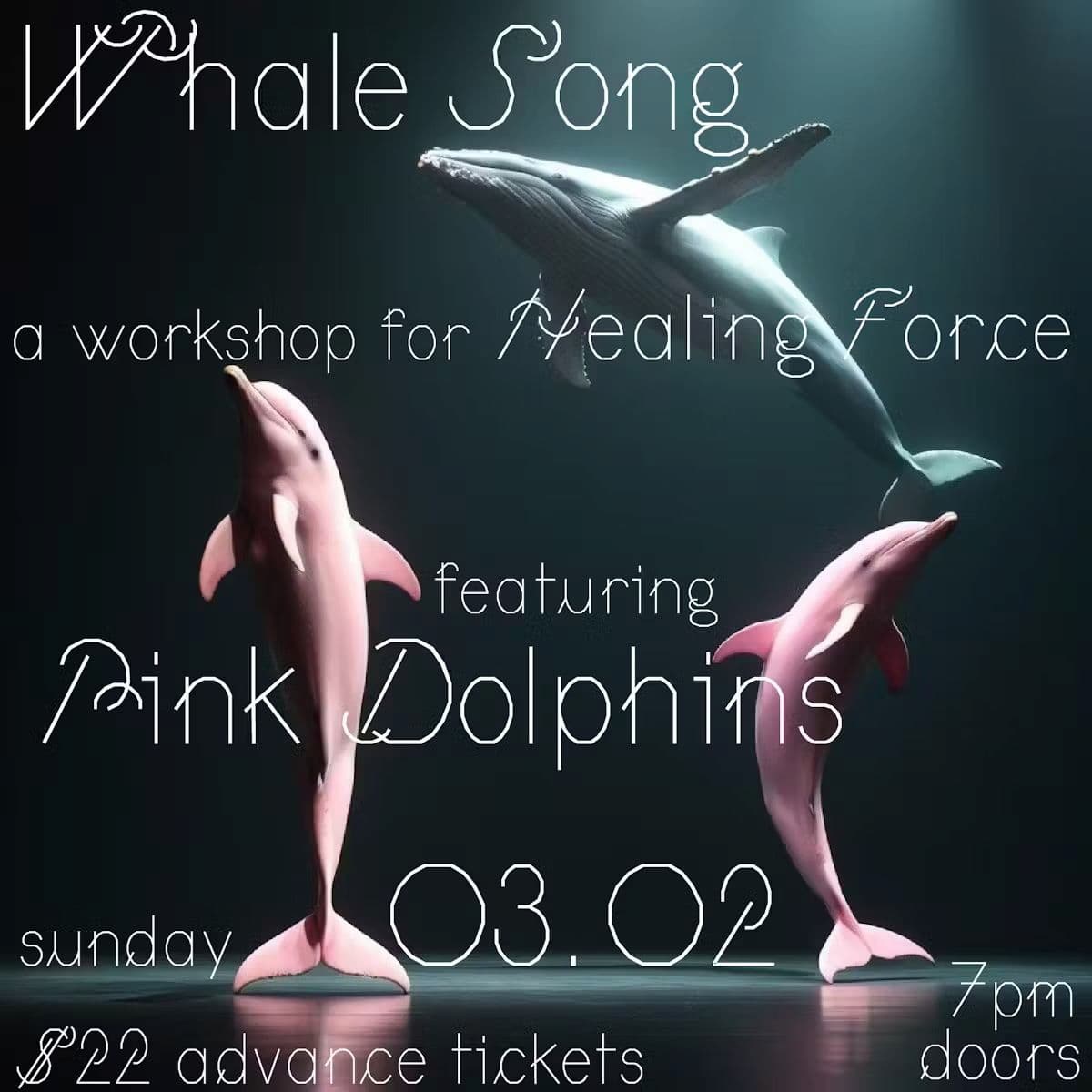 Whale Song: Workshop + Pink Dolphins (Show 2)