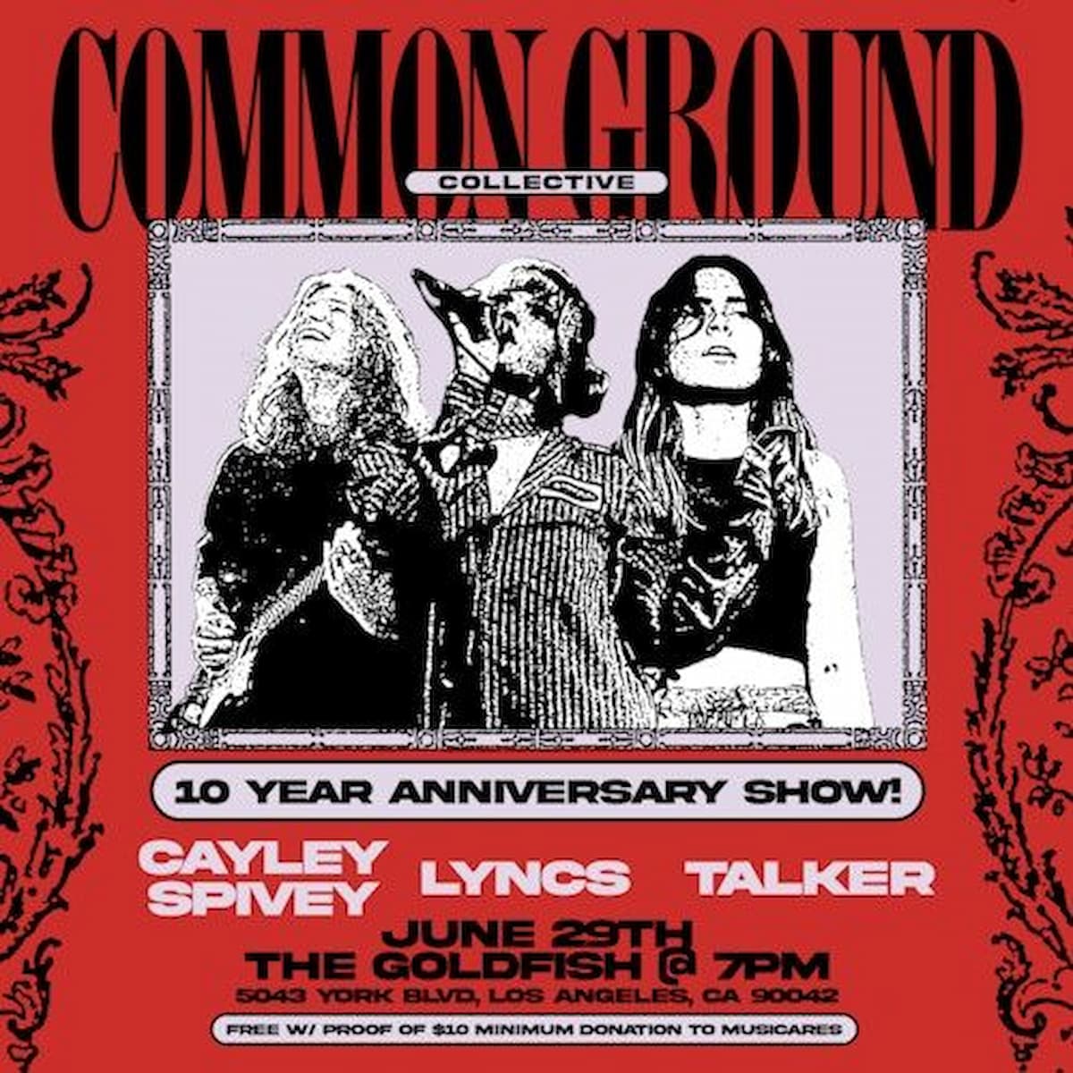 The Common Ground 10 Year Anniversary Show