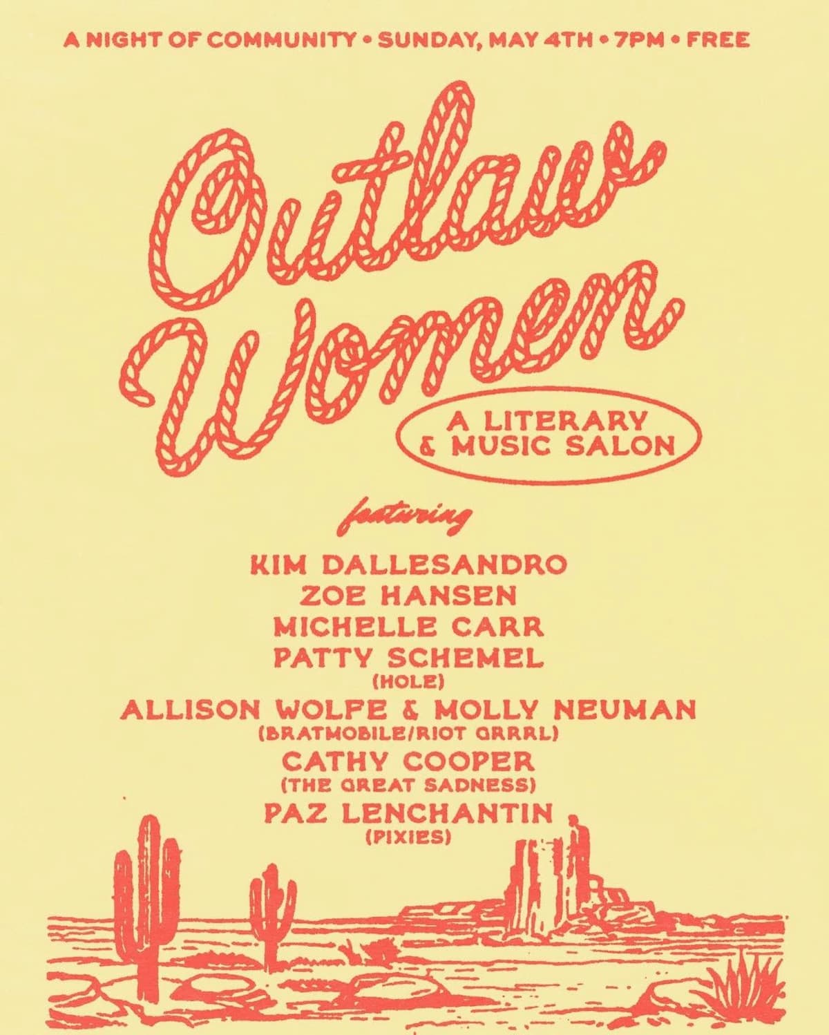 Outlaw Women - A Literary & Music Salon