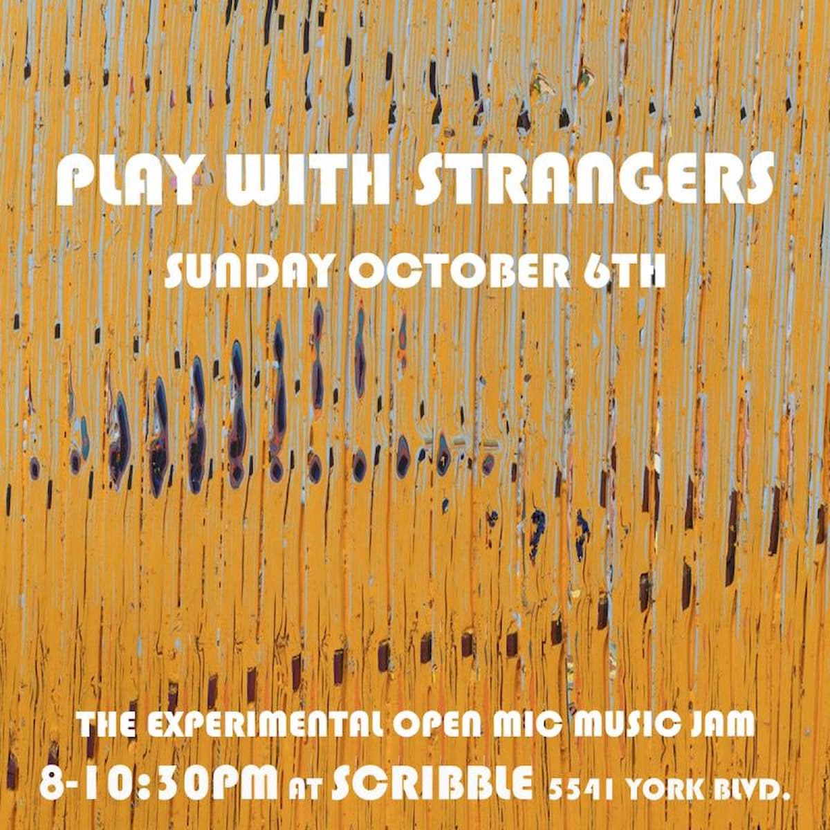 Play With Strangers: Experimental Open Mic Music Jam