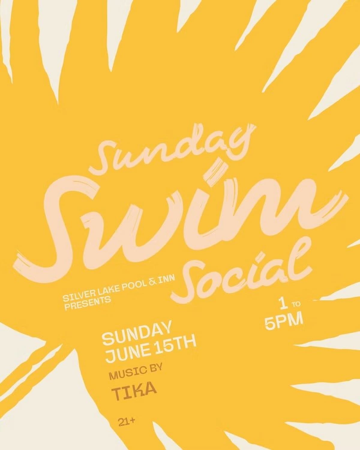 Sunday Swim Social with DJ Tika