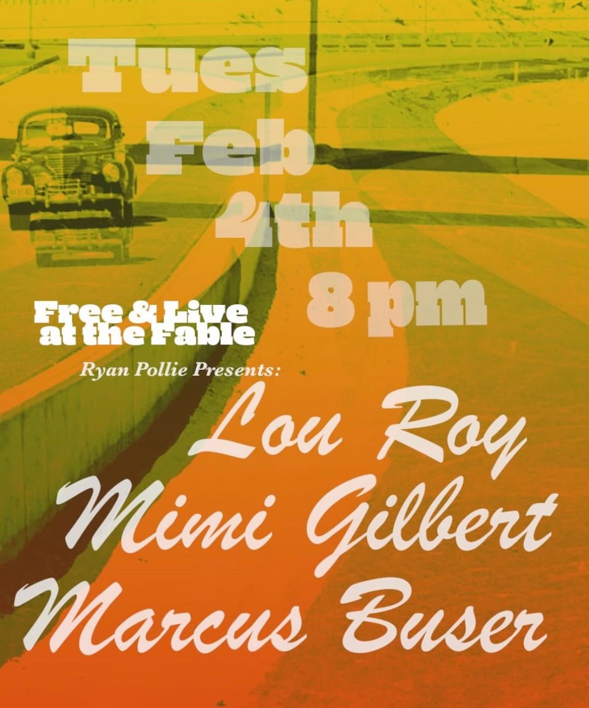 Lou Roy / Mimi Gilbert / Marcus Buser