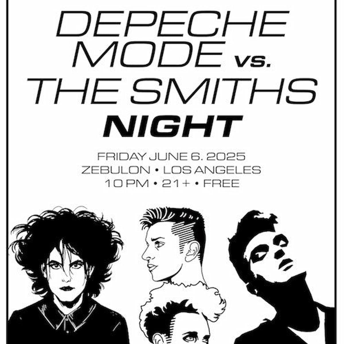THE CURE vs THE SMITHS vs DEPECHE MODE Dance Party