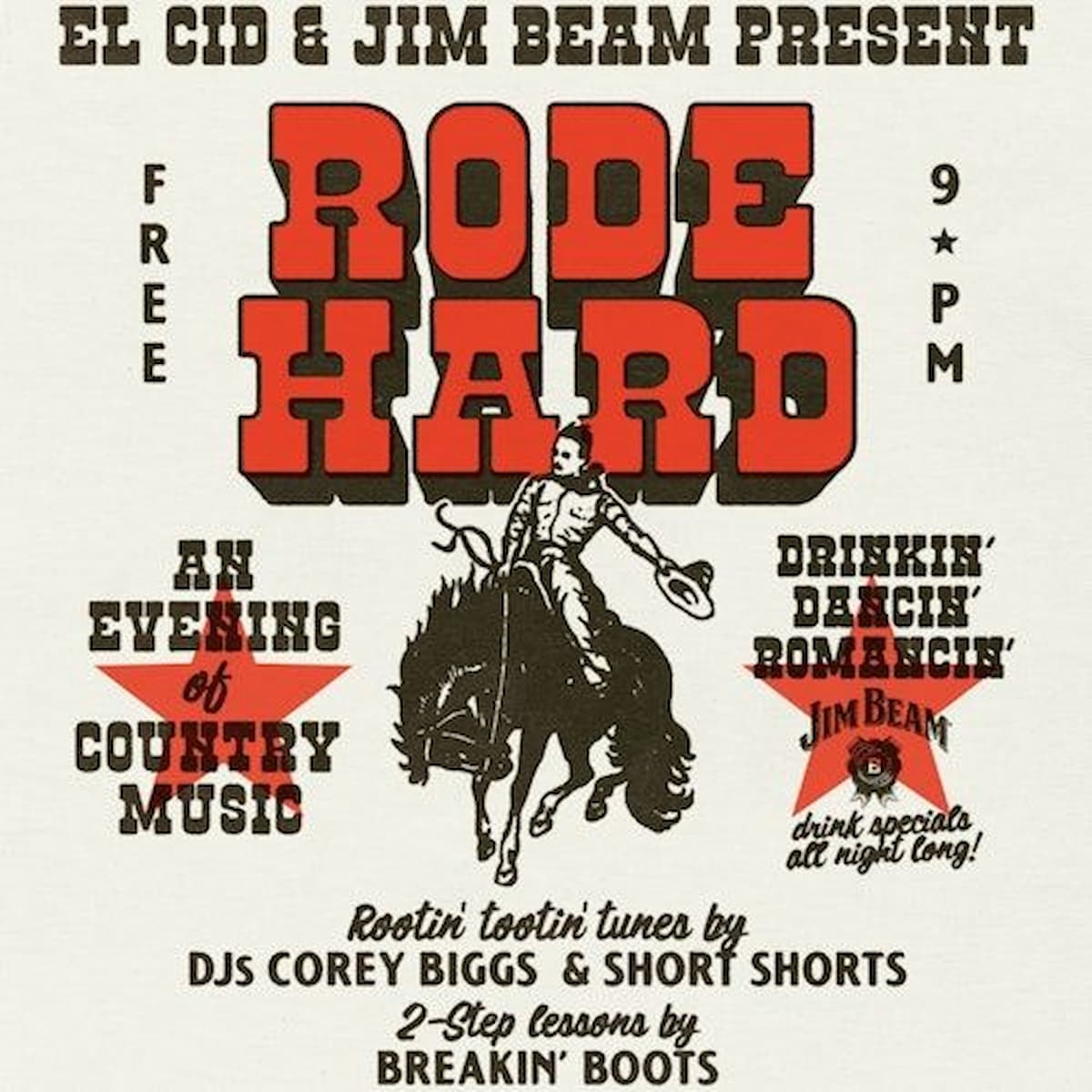 RODE HARD: Country Dancing Night