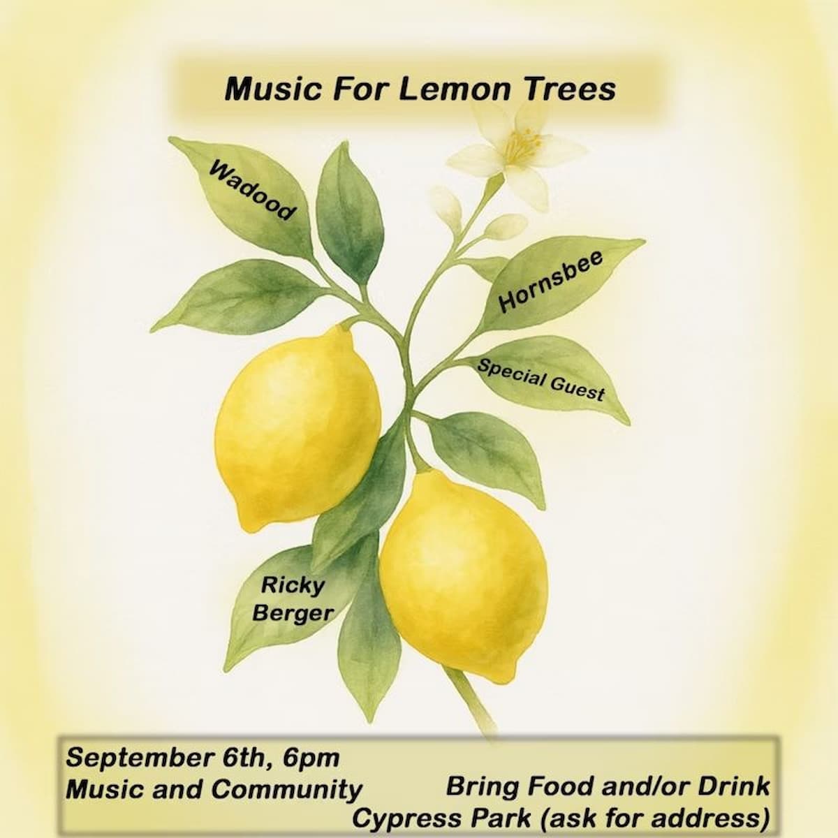Music For Lemon Trees