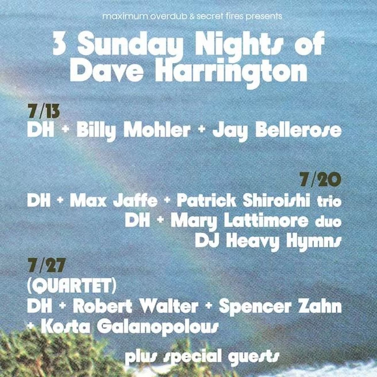 Dave Harrington Residency