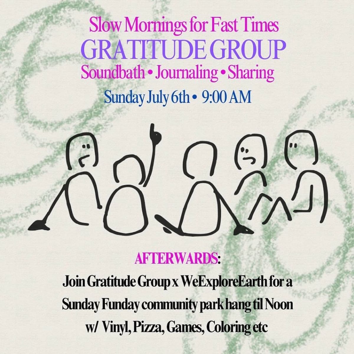 Slow Mornings for Fast Times - Gratitude Group