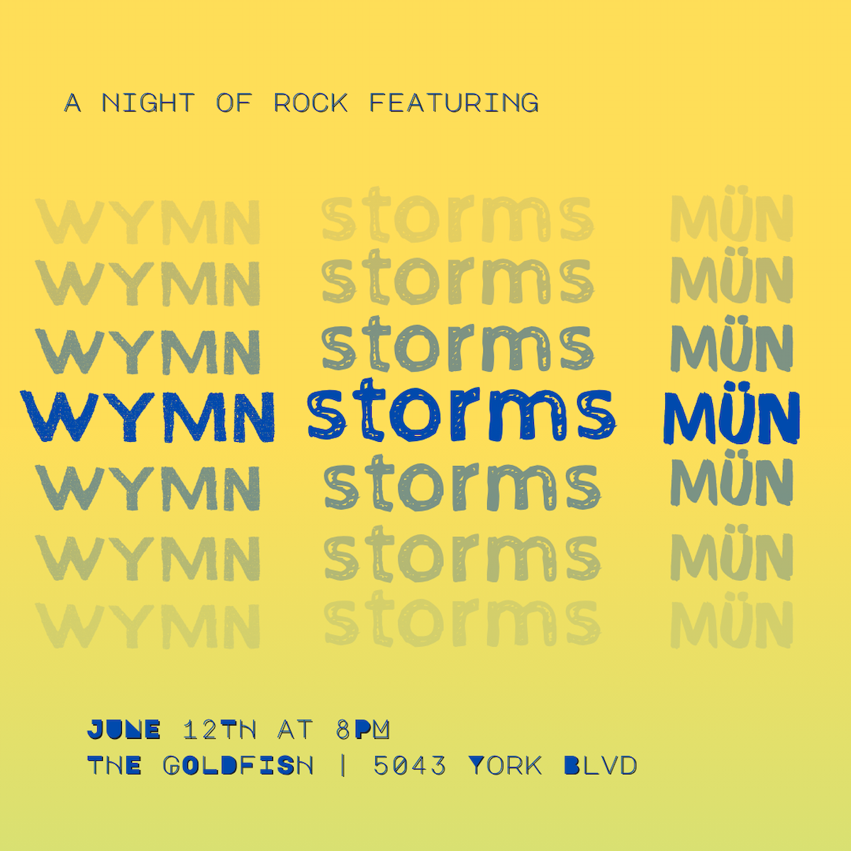 Storms / WYMN / Mün