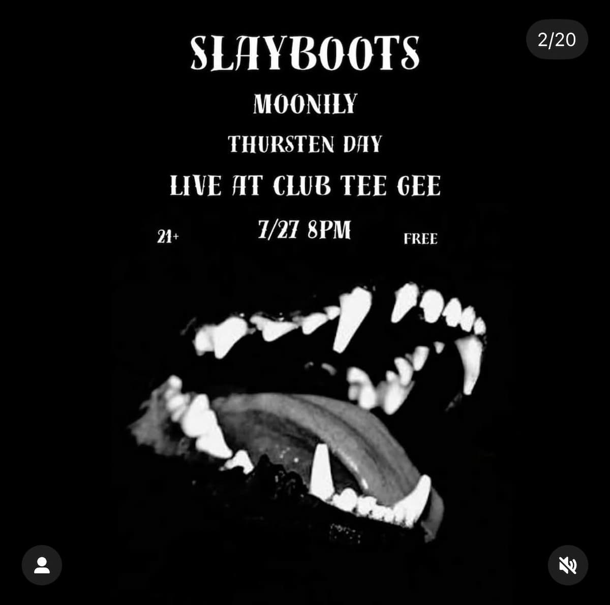 SlayBoots / Moonily / Thursten Day