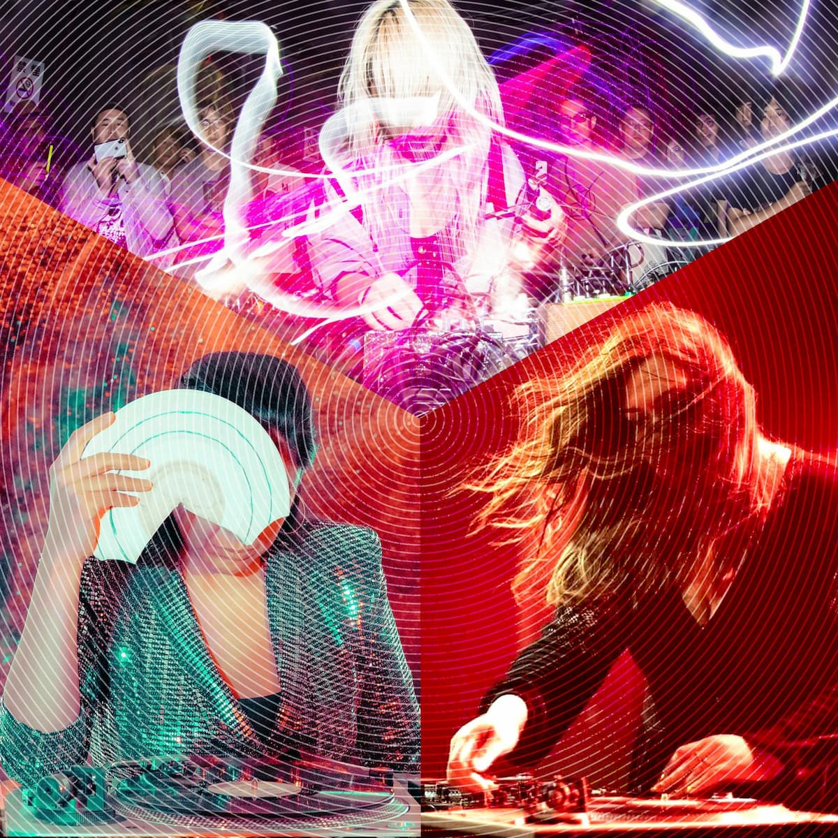 The Turntable Trio: Maria Chávez, Victoria Shen, and Mariam Rezaei
