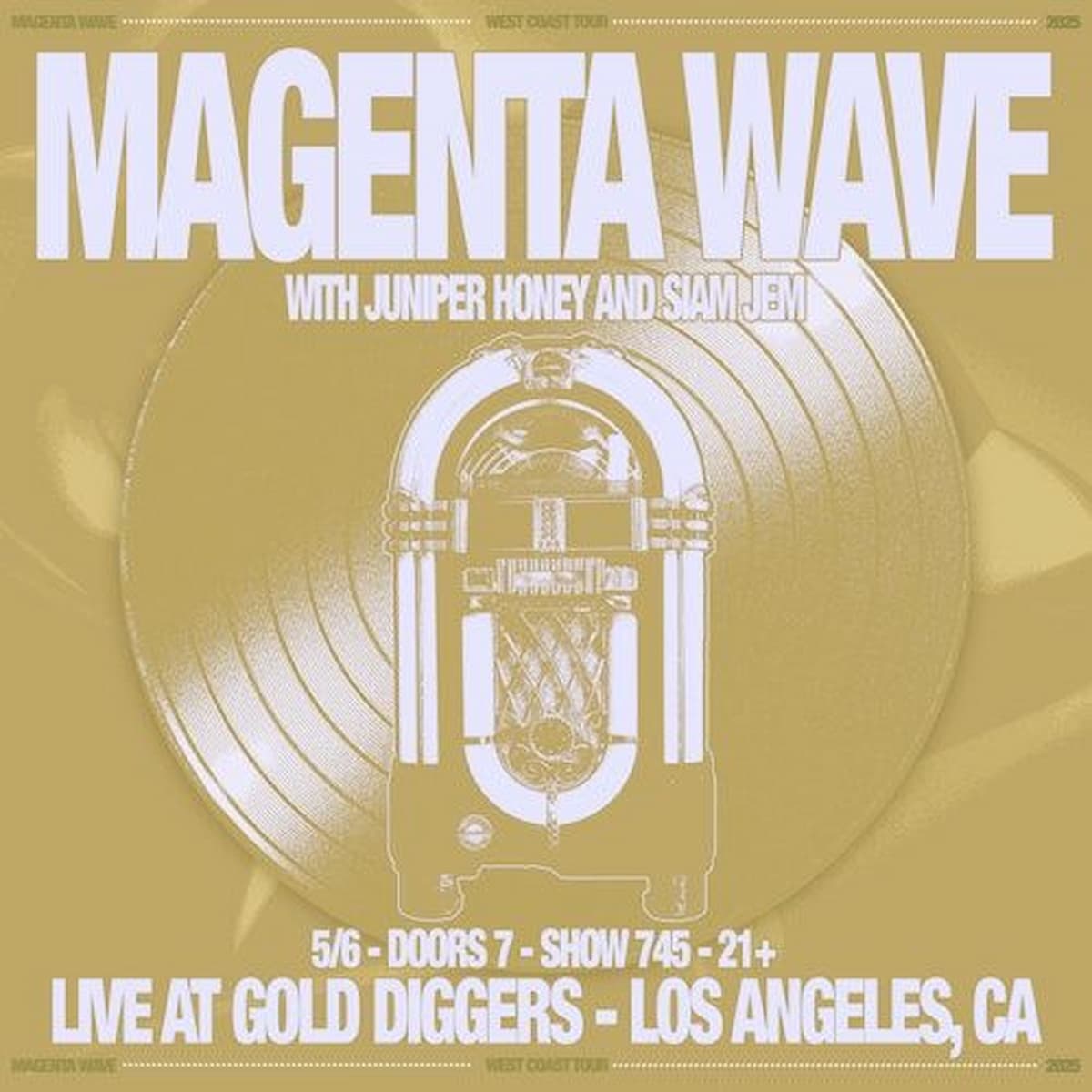 Magenta Wave / Juniper Honey / Siam Jem