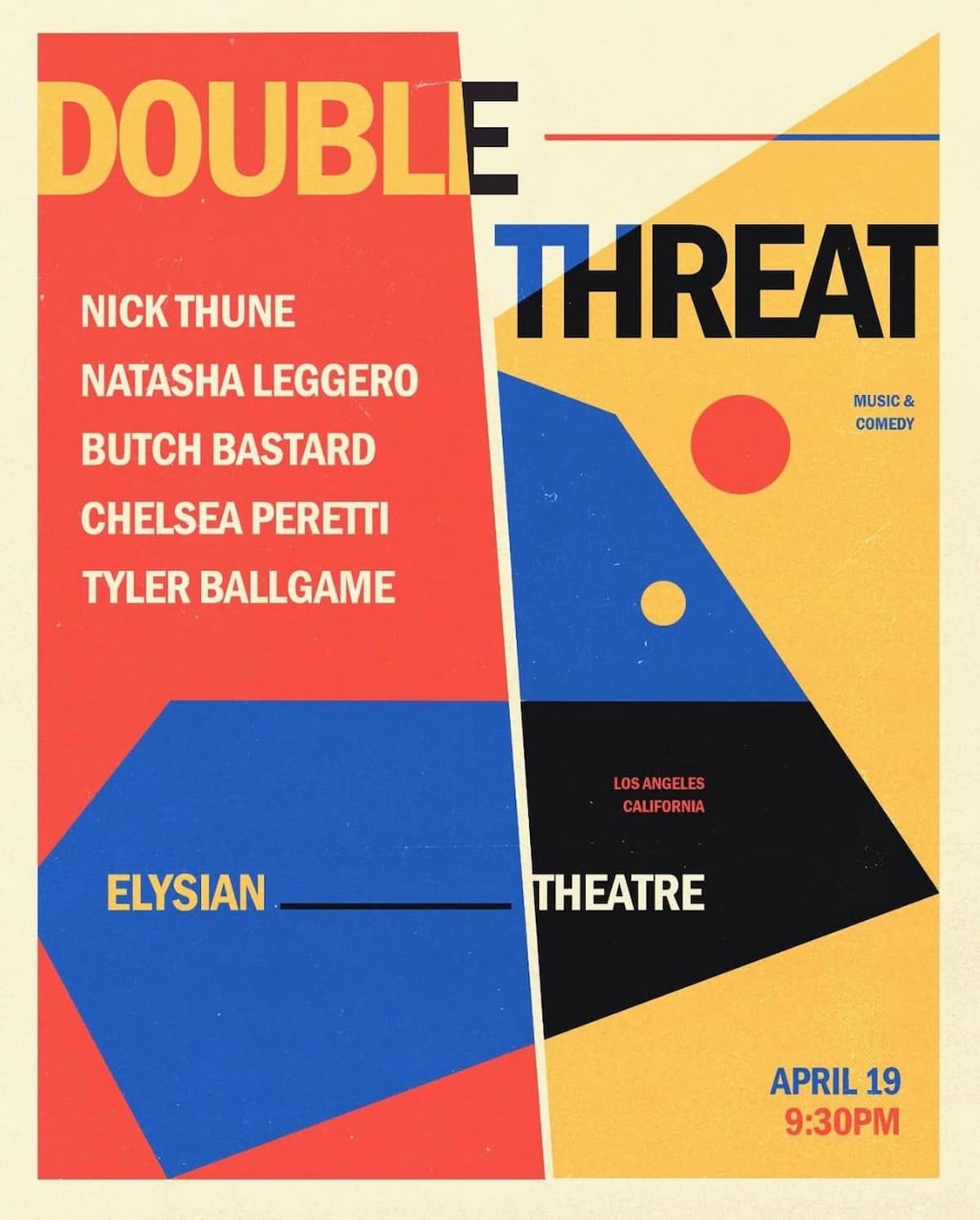 Nick Thune presents Double Threat