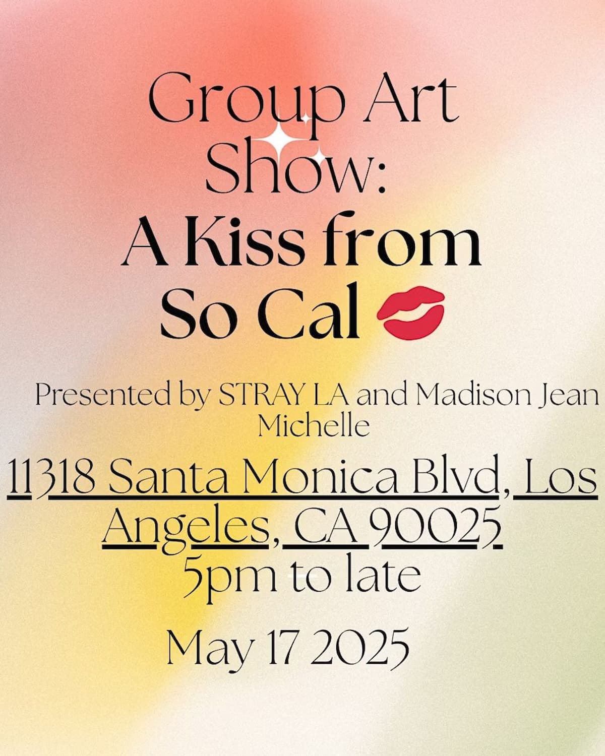 A Kiss from So Cal 