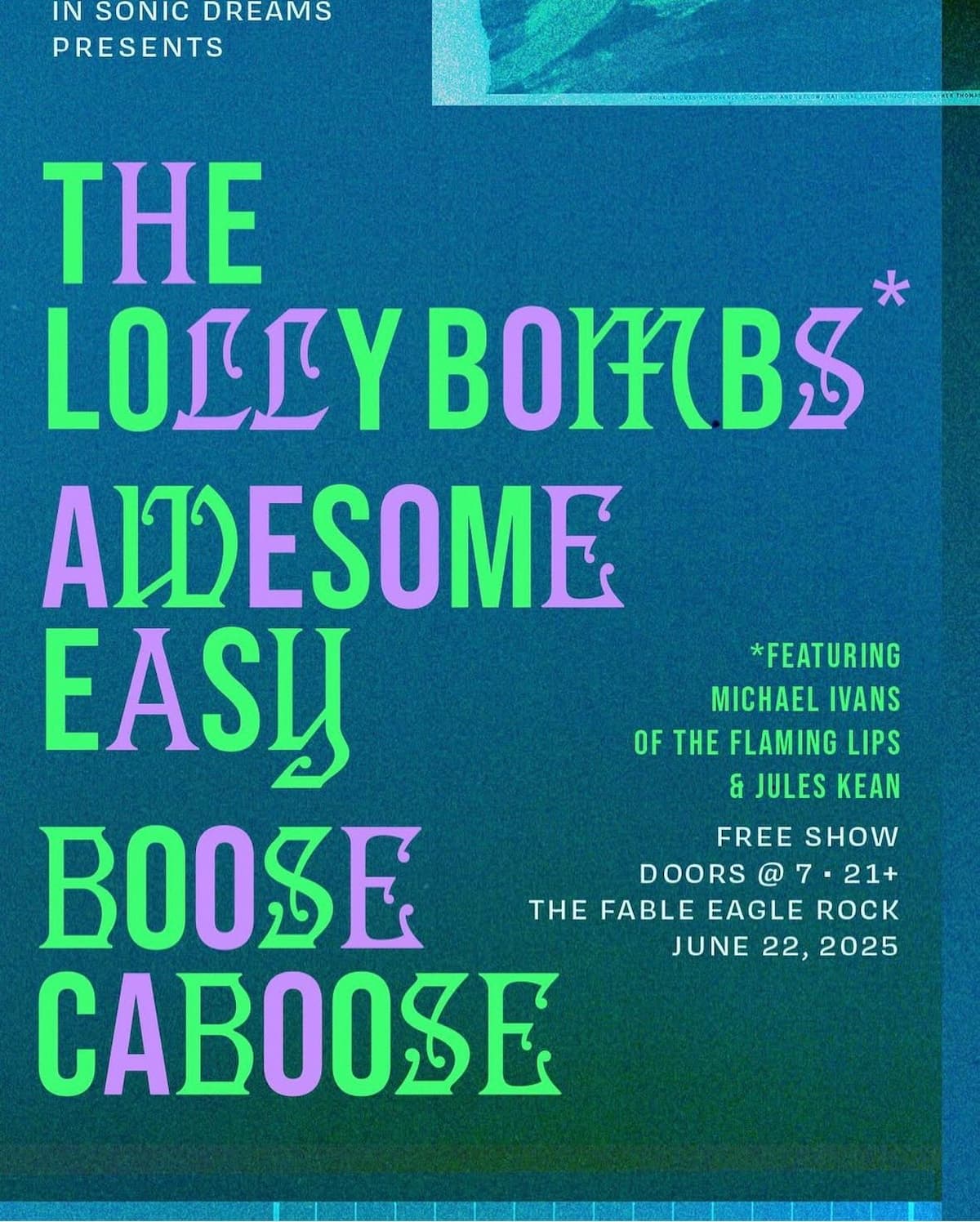 The Lollybombs / Awesome Easy / Boose Caboose